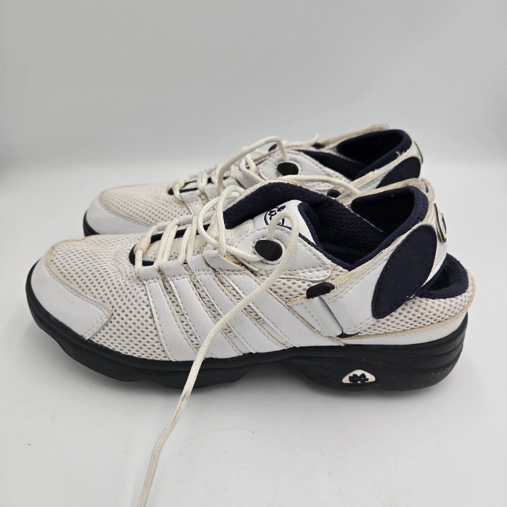 Womens BITE Lite DXL Golf Shoes Size W7 Model 9608A White Slingshot AC Slingback